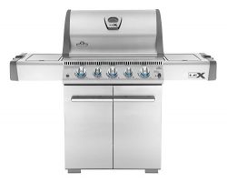 Napoleon Grills LEX485RSIBNSS-1 with Infrared Side & Rear Burners Natural Gas Grill