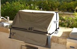 BBQ built-in grill cover up to 45″