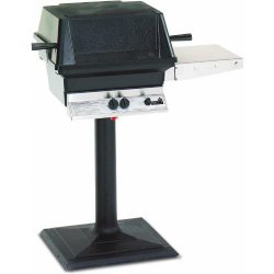 Pgs A30 Cast Aluminum Natural Gas Grill On Bolt-down Patio Post