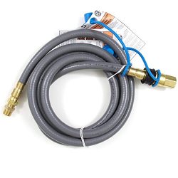 Blaze Natural Gas Hose and Quick Disconnect (BLZ-NG-HOSE), 10-foot