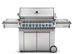 Napoleon s Prestige PRO 665 with Infrared Rear and Side Burner Stainless Steel Propane Gas