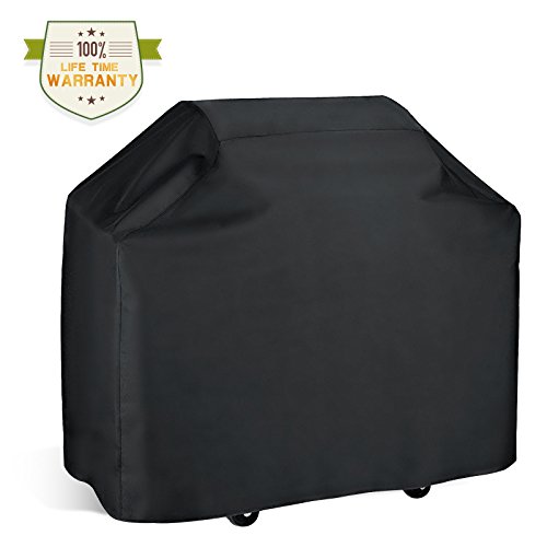 Gas Grill Cover,Wuayur BBQ Grill Cover Heavy Duty Fits Most Brands of ...