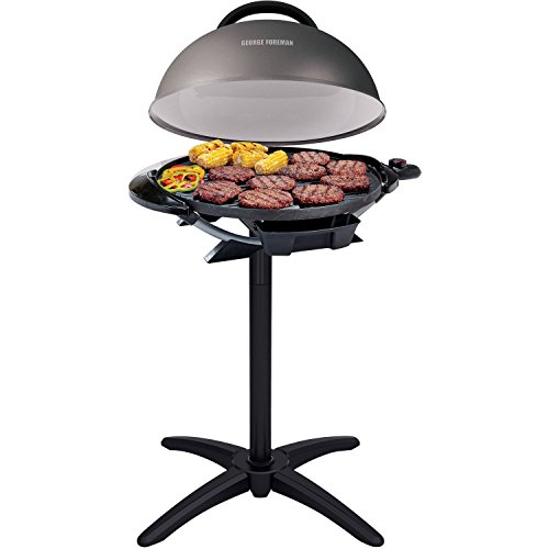 Foreman 240" Nonstick Removable Stand Indoor/Outdoor Electric