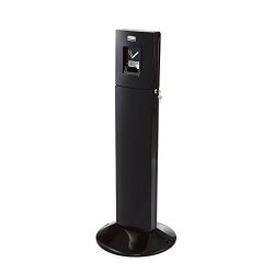 Rubbermaid Commercial Products FGR93400BK Metropolitan Smokers’ Station, Black